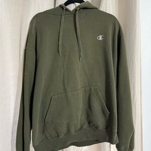 Champion Men's Forest Green Hoodie